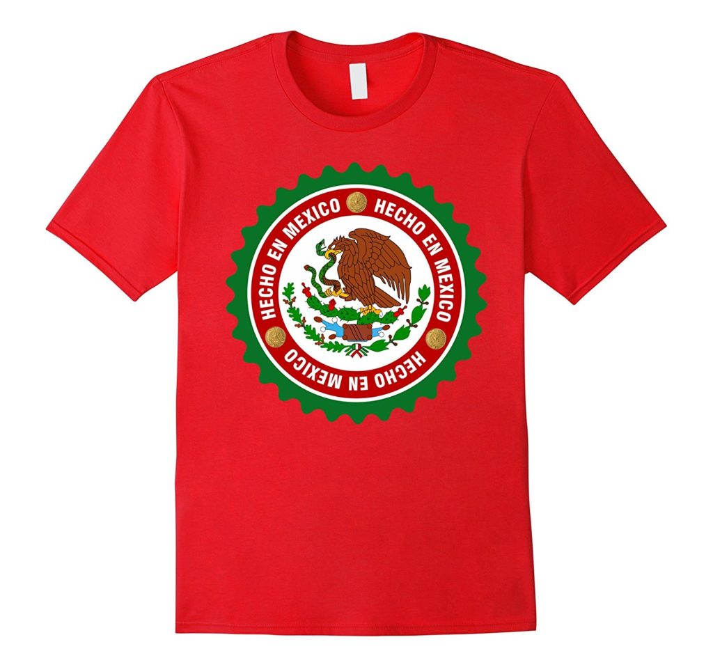 Hecho en Mexico Red T-Shirt